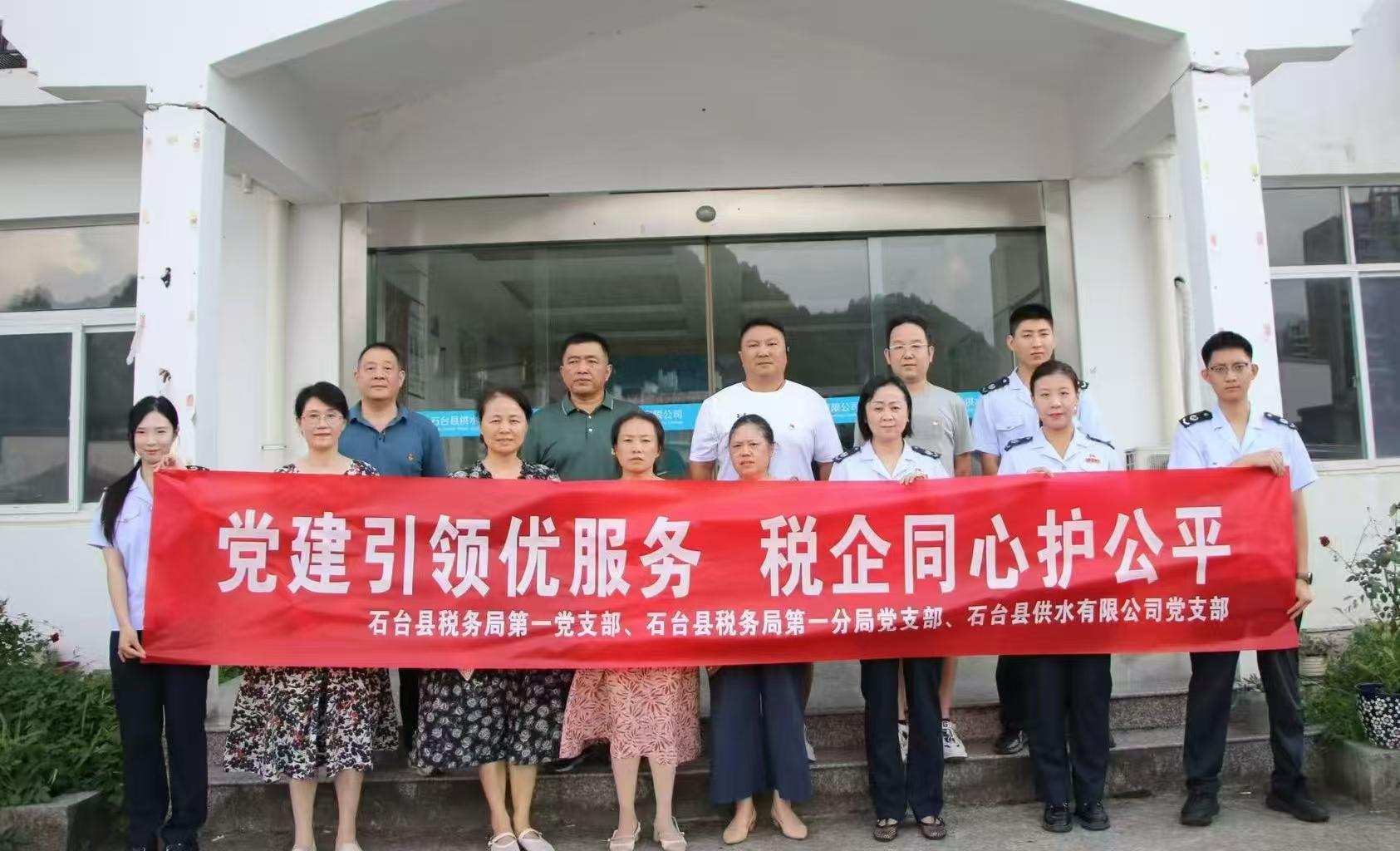 开展税企党日联建活动